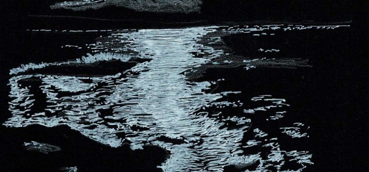 Fondo negro: Las caletas.