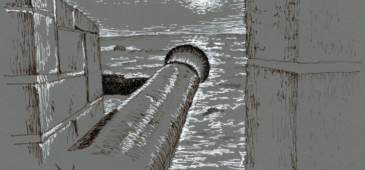 Fondo gris: Atardecer en la Sakala de Essaouira.